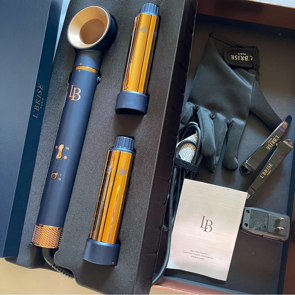 New In Box, L’Brise Paris Air Styler with accessories.